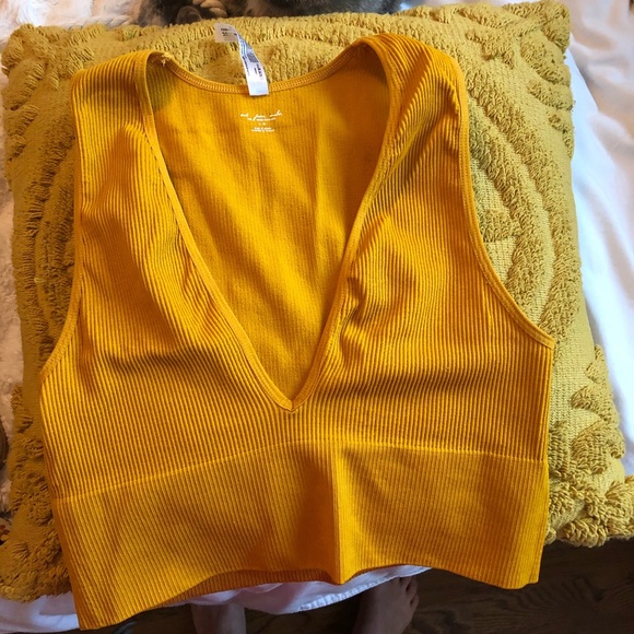 Urban Outfitters Tops - UO Out from under V neck ribbed tank